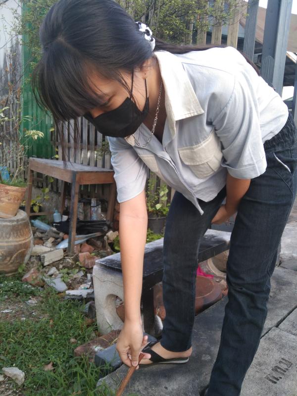 เก็บขยะ