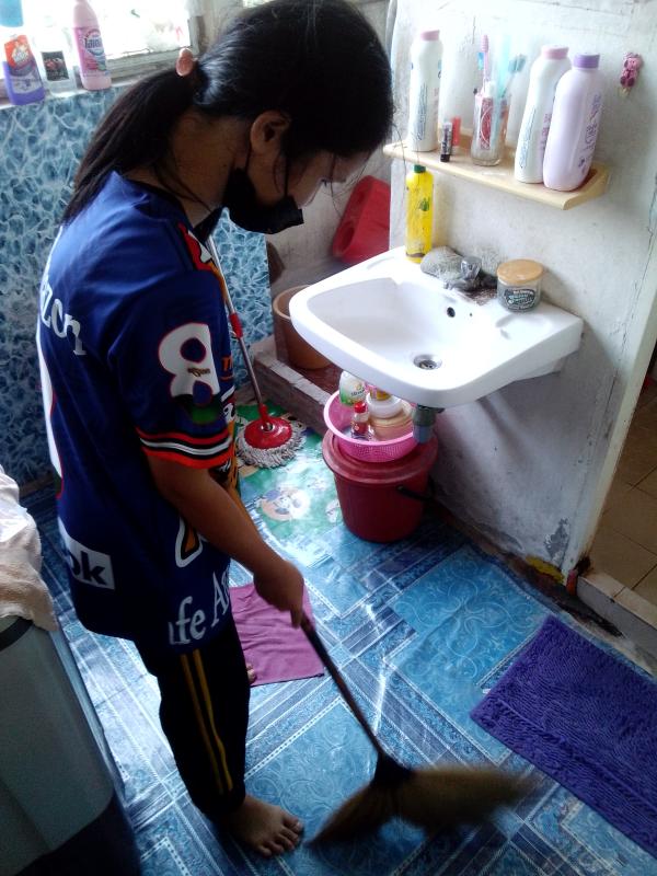 กวาดพื้น