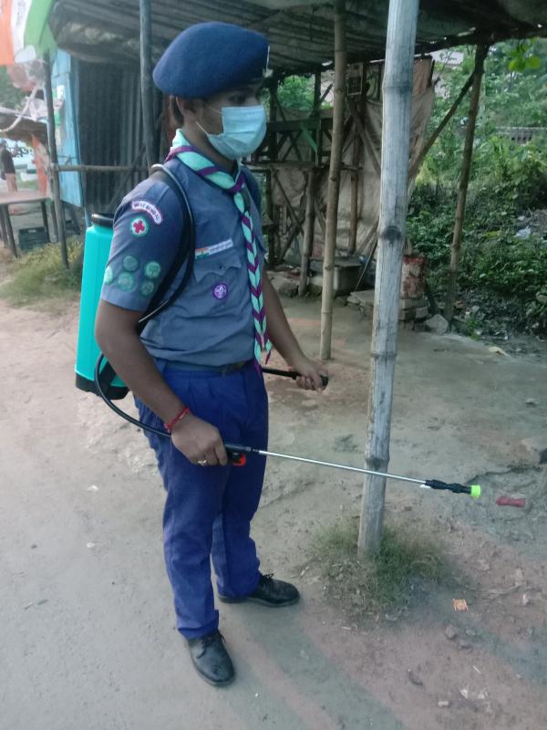 sanitation of local area