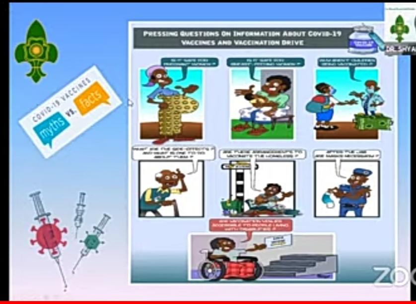 Webinar on Covid 19 vaccination: myth and facts