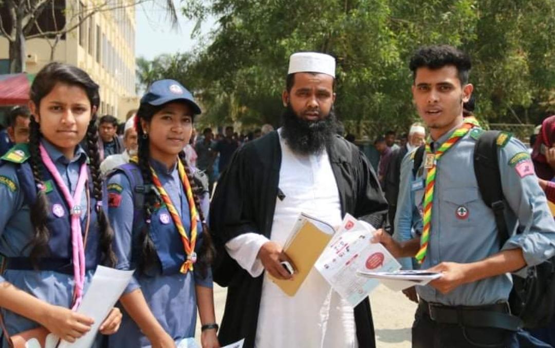 Distribution of Corona Virus Leaflets