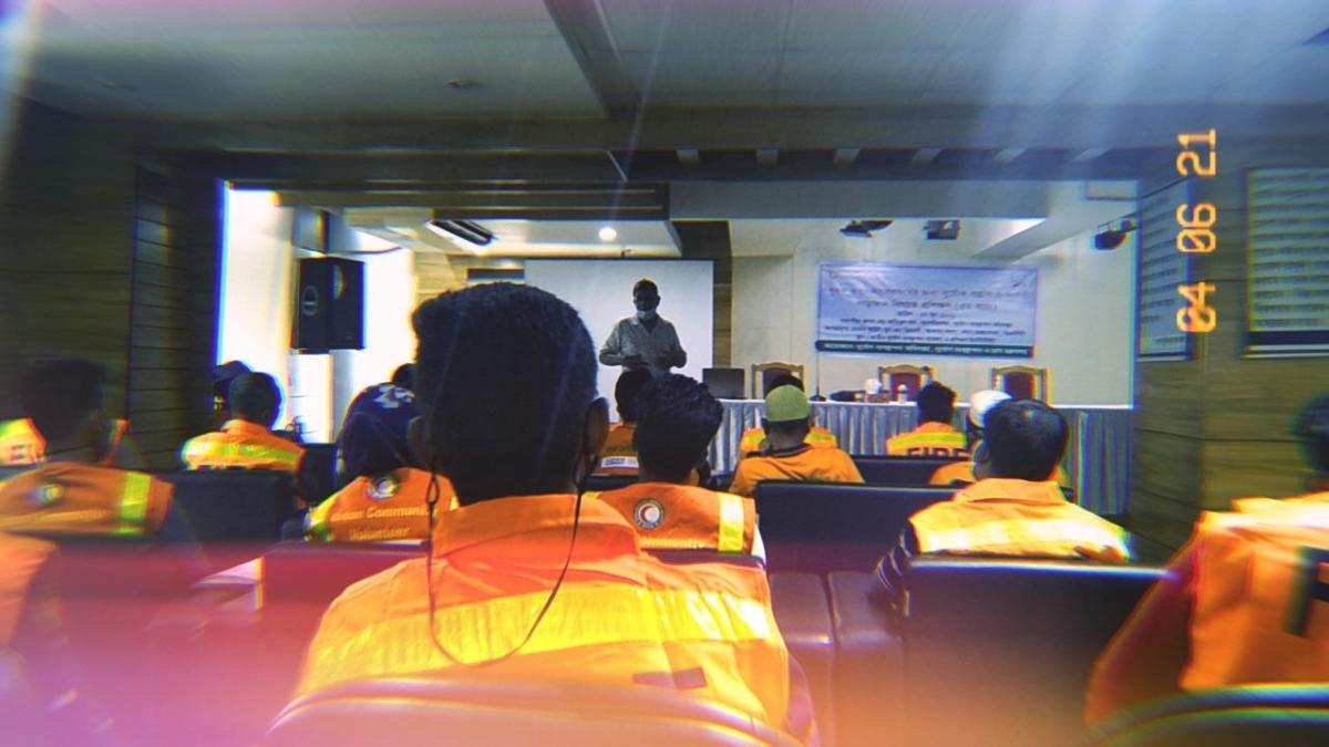 যুবক ও স্বেচ্ছাসেবকের জন্য দুর্যোগ প্রস্তুতি ও জরুরী সাড়াদান বিষয়ক প্রশিক্ষন (৫ম ব্যাচ)