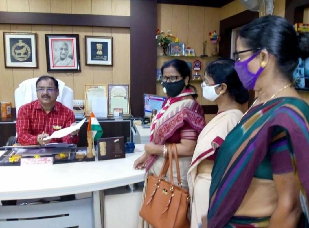 donation to C.M relief fund and Samaj relief fund