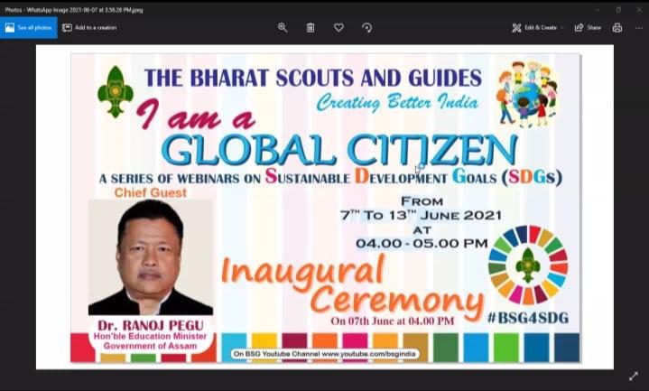 I AM A GLOBAL CITIZEN webinar on Sustainable Development Goals