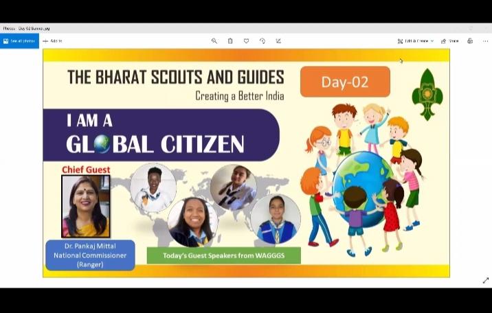 I Am A Global Citizen - " A series of Webinar on SDGs Goals" [ Day - 2]