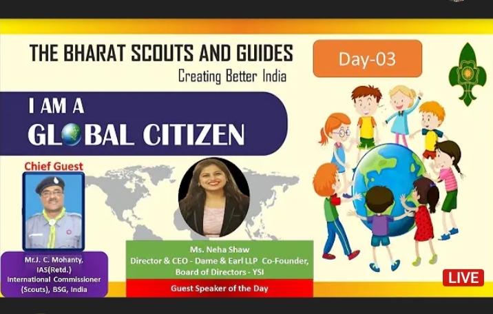 I Am A Global Citizen -"A series of Webinar on SDGs Goals" [Day- 3]