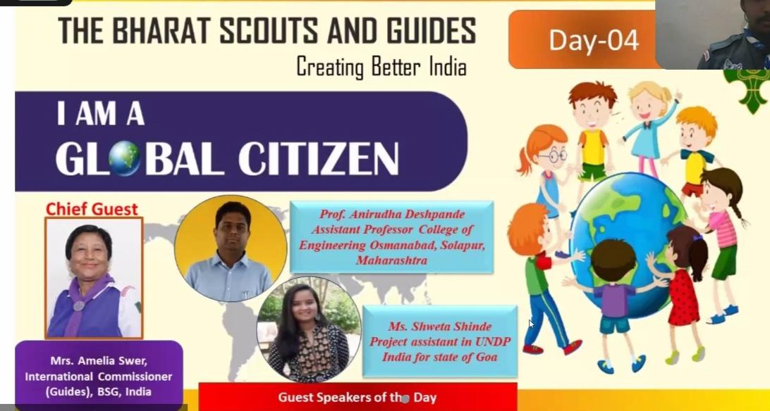 Day 4, I am a global citizen ##bsg4sdg##BSGindia, Monalisa Das 