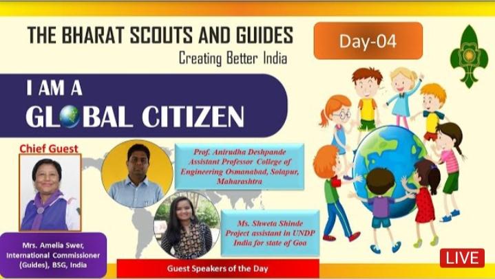 Webinar on 'I AM A GLOBAL CITIZEN'.