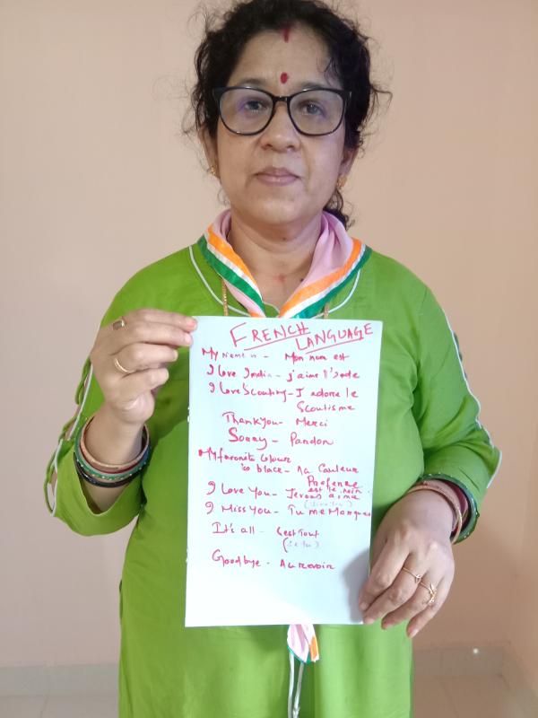 sankalp 2.0,activity 16,learn a new language ##BSGindia ##bsgsankalp Monalisa Das 