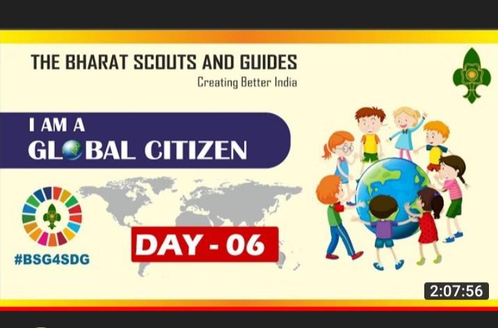 I Am A Global Citizen - "Series of Webinar on the SDGs Goals"  [ Day - 6 ]