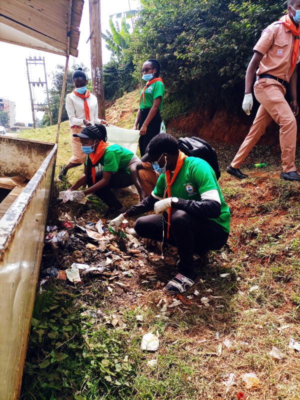 Don't make your life garbage with the garbage pollution.

