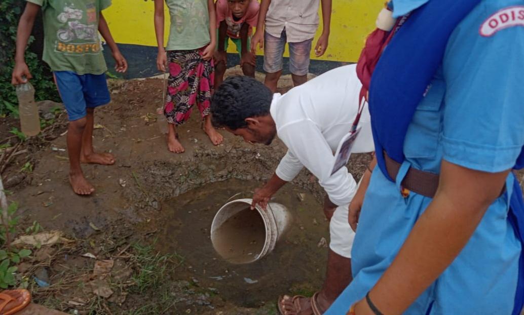 ##community service ##cleaning up of streets and stadium##climate action ##life on land, unit leader, rovers, rangers, s. b. sc. h. s. school konisi Ganjam odisha, Monalisa Das 