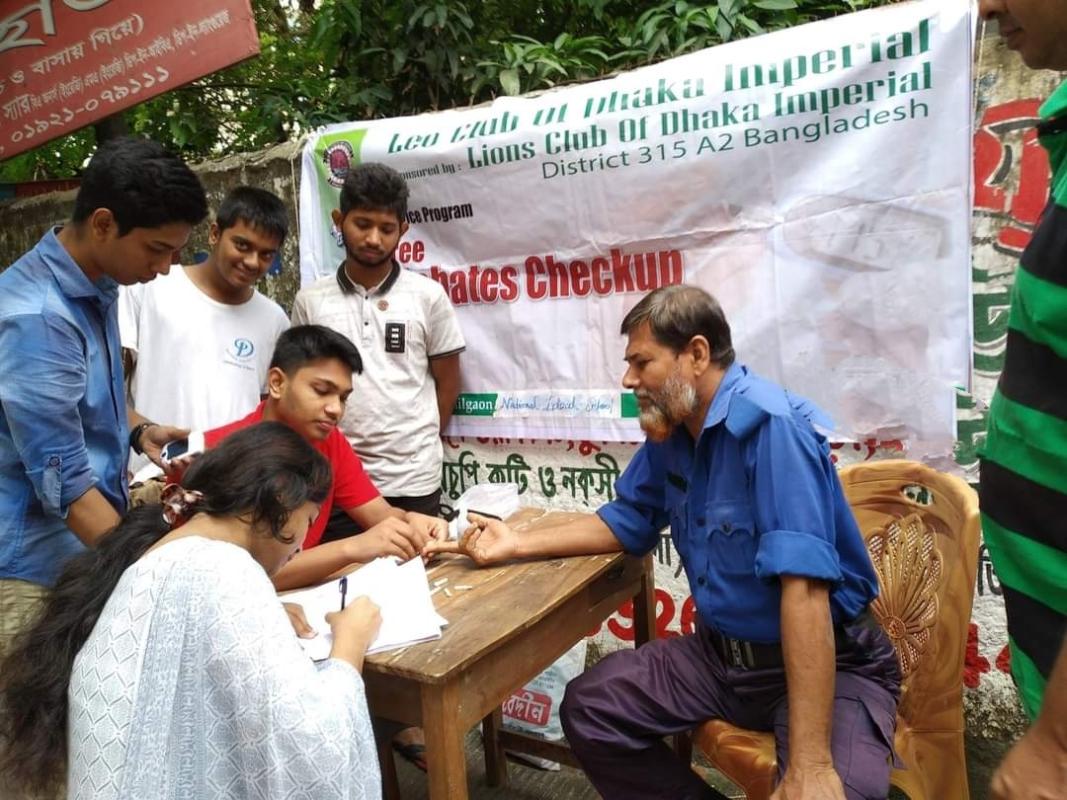 free blood grouping camp