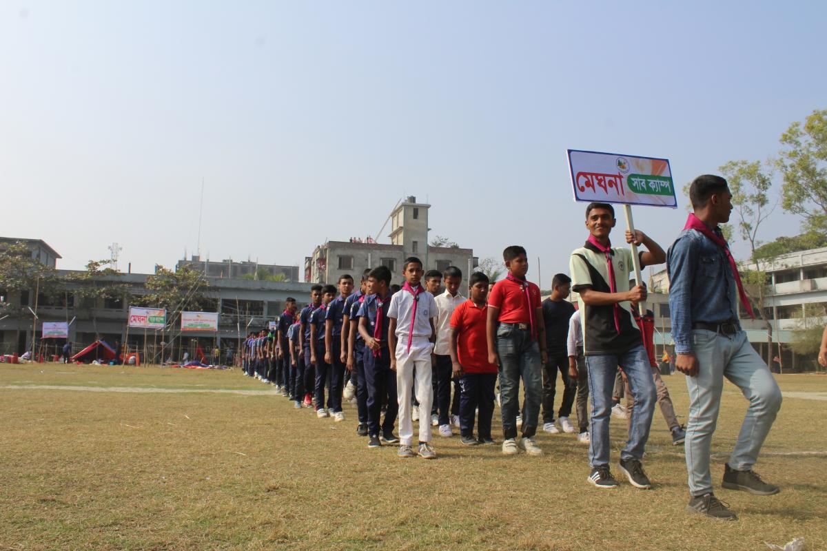 উদ্বোধনী মহড়া