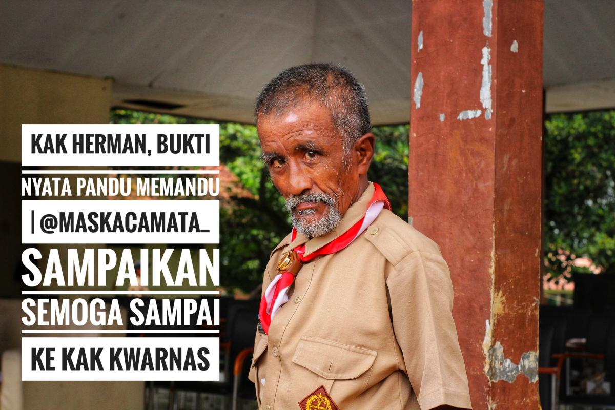 Kak Herman, Pramuka Inspirasi Tangerang