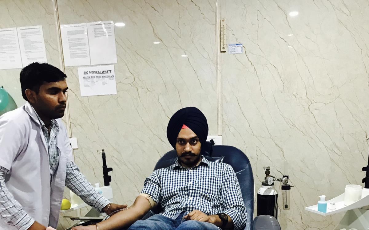 Blood donation