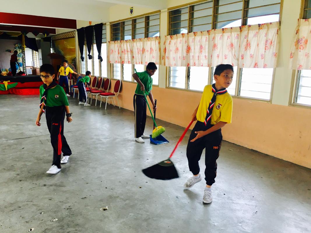 Hari Keamanan Sedunia - Pengakap SK Taman Johor Jaya 3