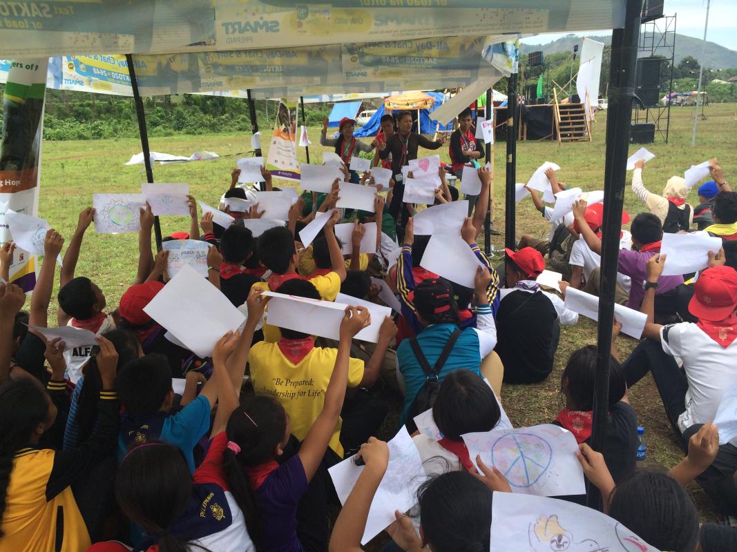 Messenger of Peace Roadshow at "A Happy MisOr" Peace Jamboree
