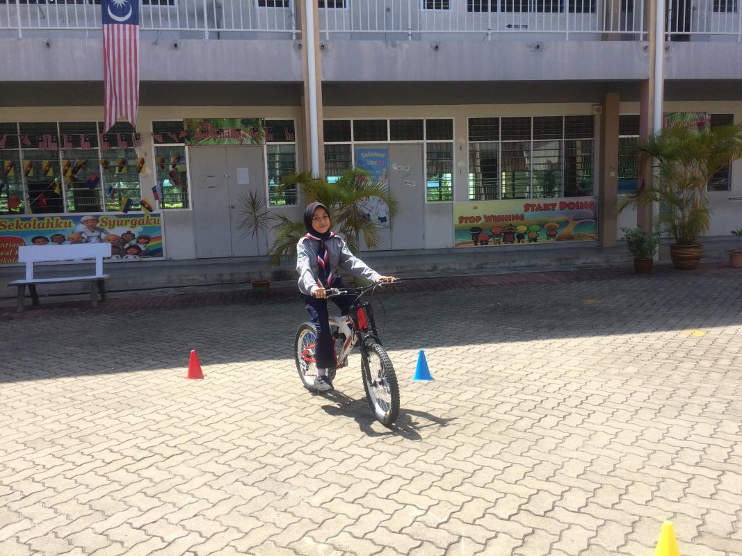 Ujian Lencana Wajib Penunggang Basikal