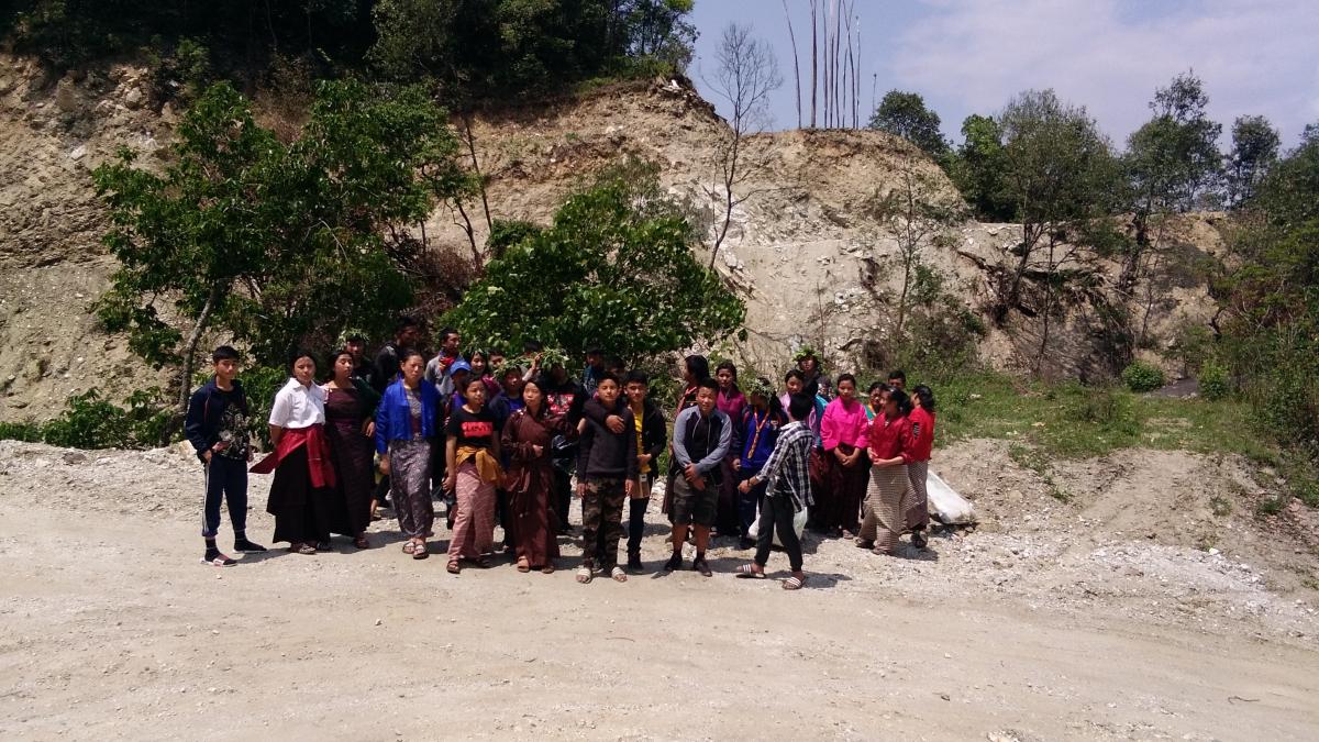 Cleaning Campaign in and around Phongmey