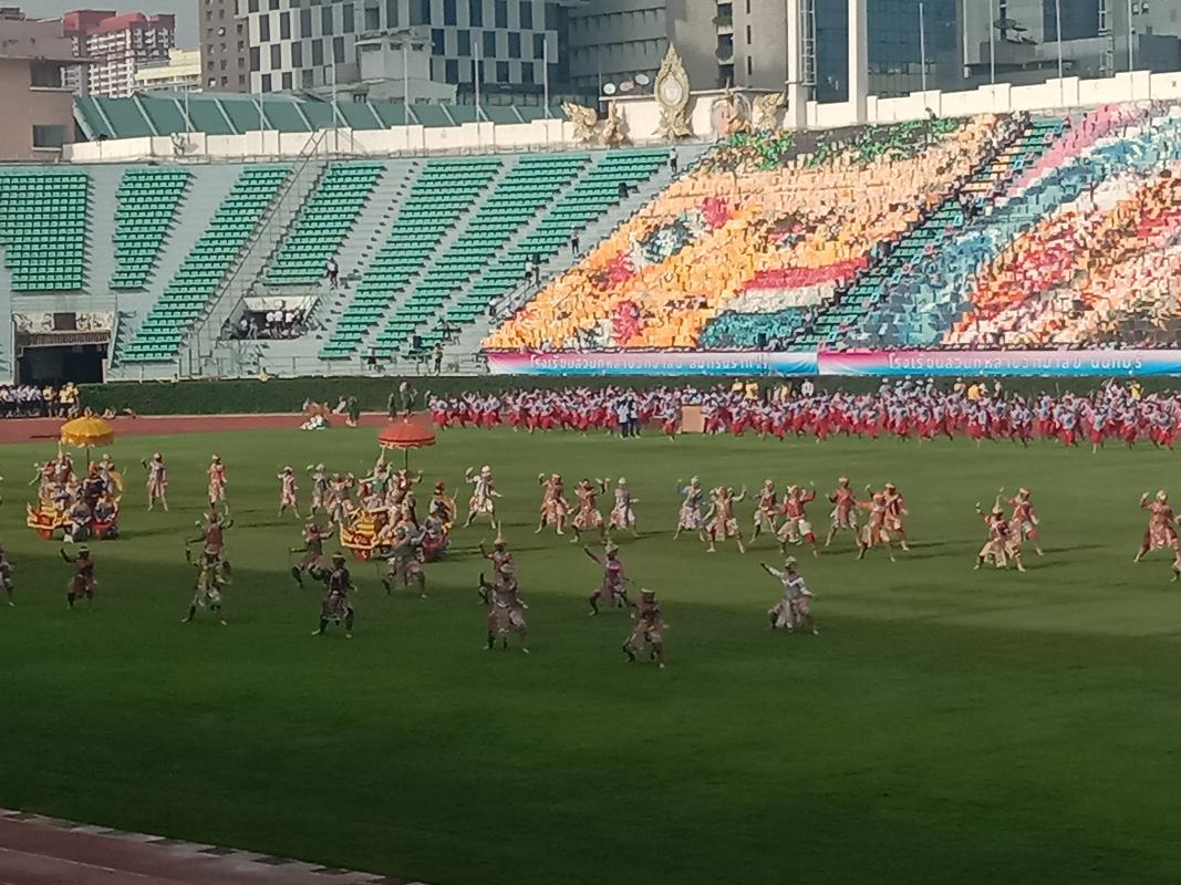 กิจกรรม​รวม​พิธี​เดิน​สวนสนาม​ใน​วัน​คล้าย​วัน​สถาปนา​คณะ​ลูกเสือ​แห่งชาติ