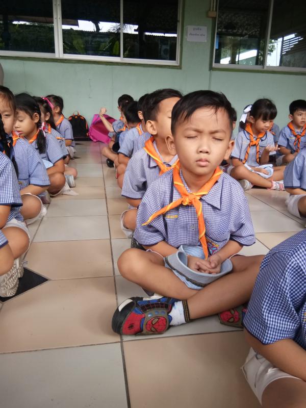 กิจกรรมฝึกนั่งสมาธิ