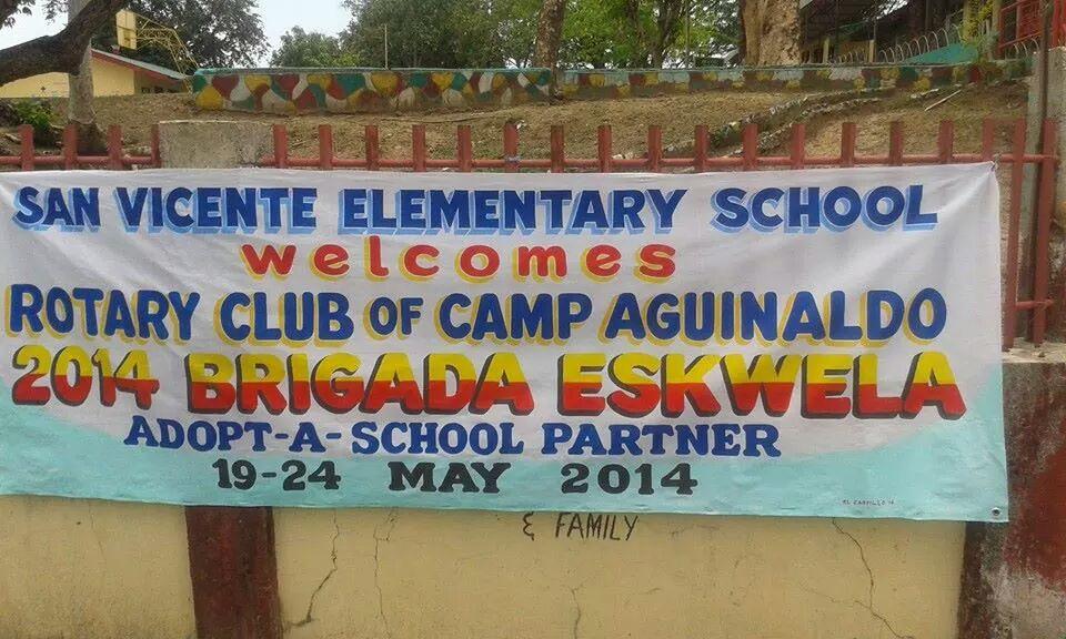 2014 Brigada Eskwela of San Vicente Elementary School