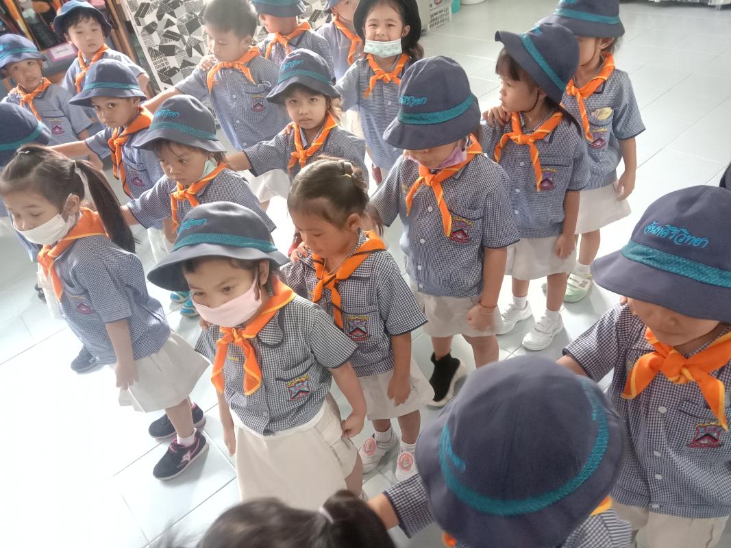 กิจกรรมจัดระเบียบแถวลูกเสือบีเวอร์