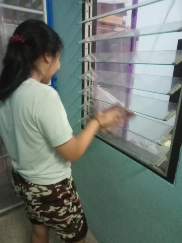 เช็ดกระจก