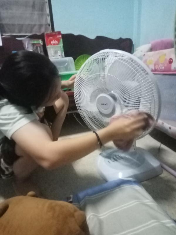 เช็ดพัดลม