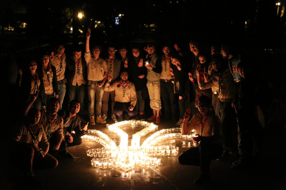 Association of Scouts of Azerbaijan held an event dedicated to the "Earth Hour".