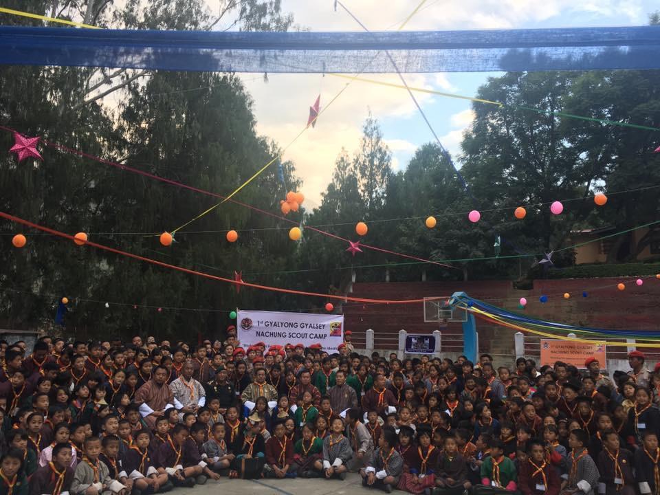 " Celebration of 100 years of Cubbing with Cubs from 24 most difficult schools in Bhutan"