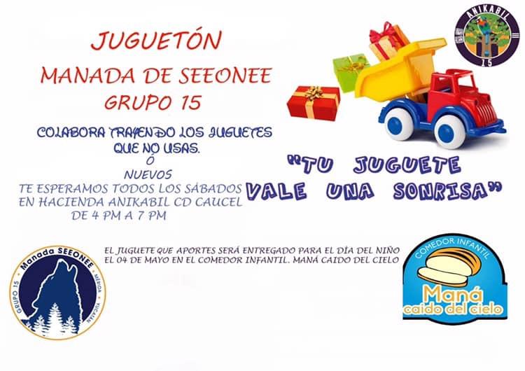 Juguetón. Tú juguete vale una sonrisa