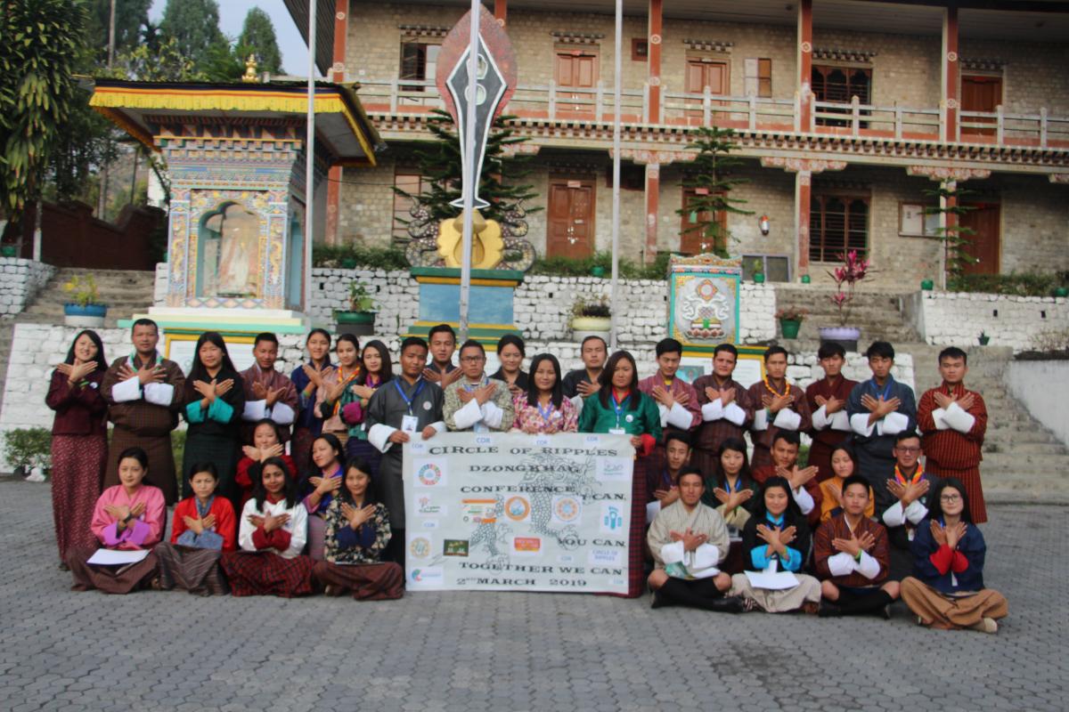 Peace Dialogue with young volunteers