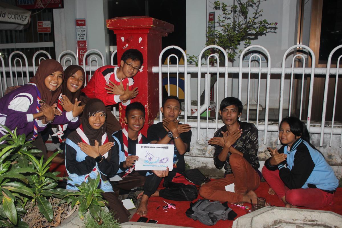  the scout event charity and giving lolipop in last year