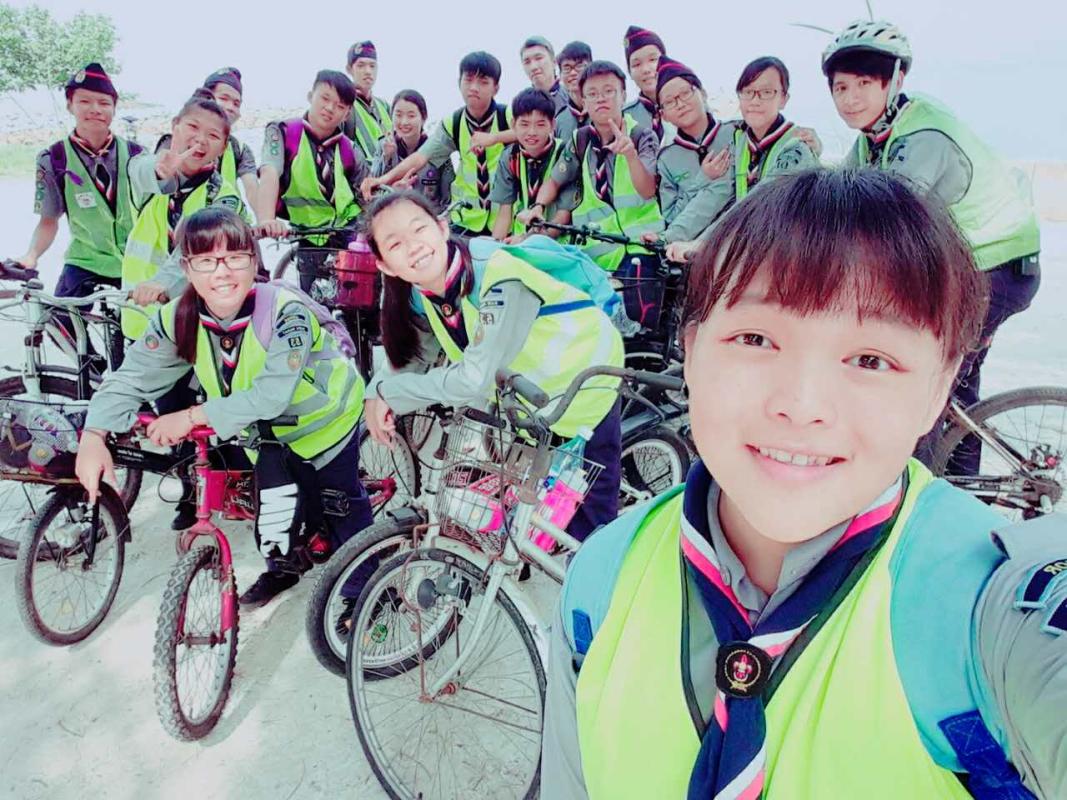 自行车去海边