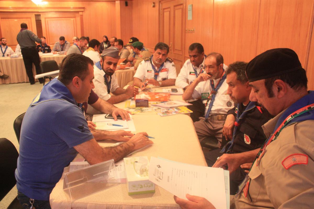 Developing capacities of the scouting leaders in Programs& Scouting development (Kuwait Boy Scouts Association) )