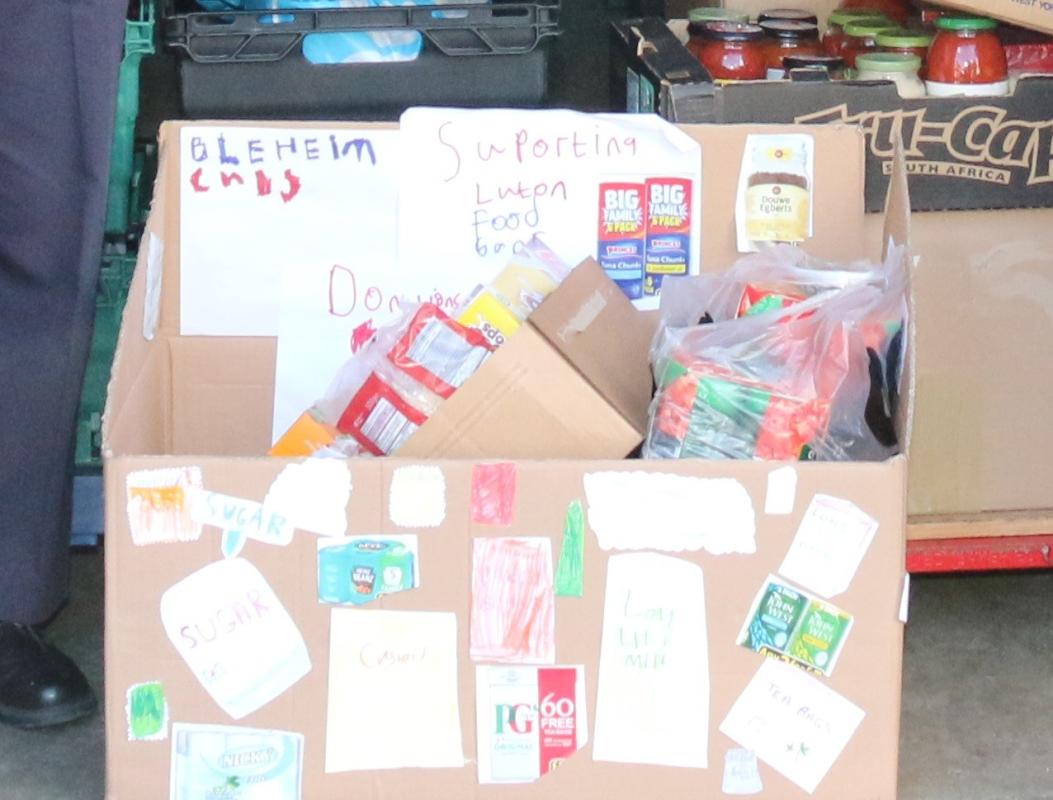 Food bank collection