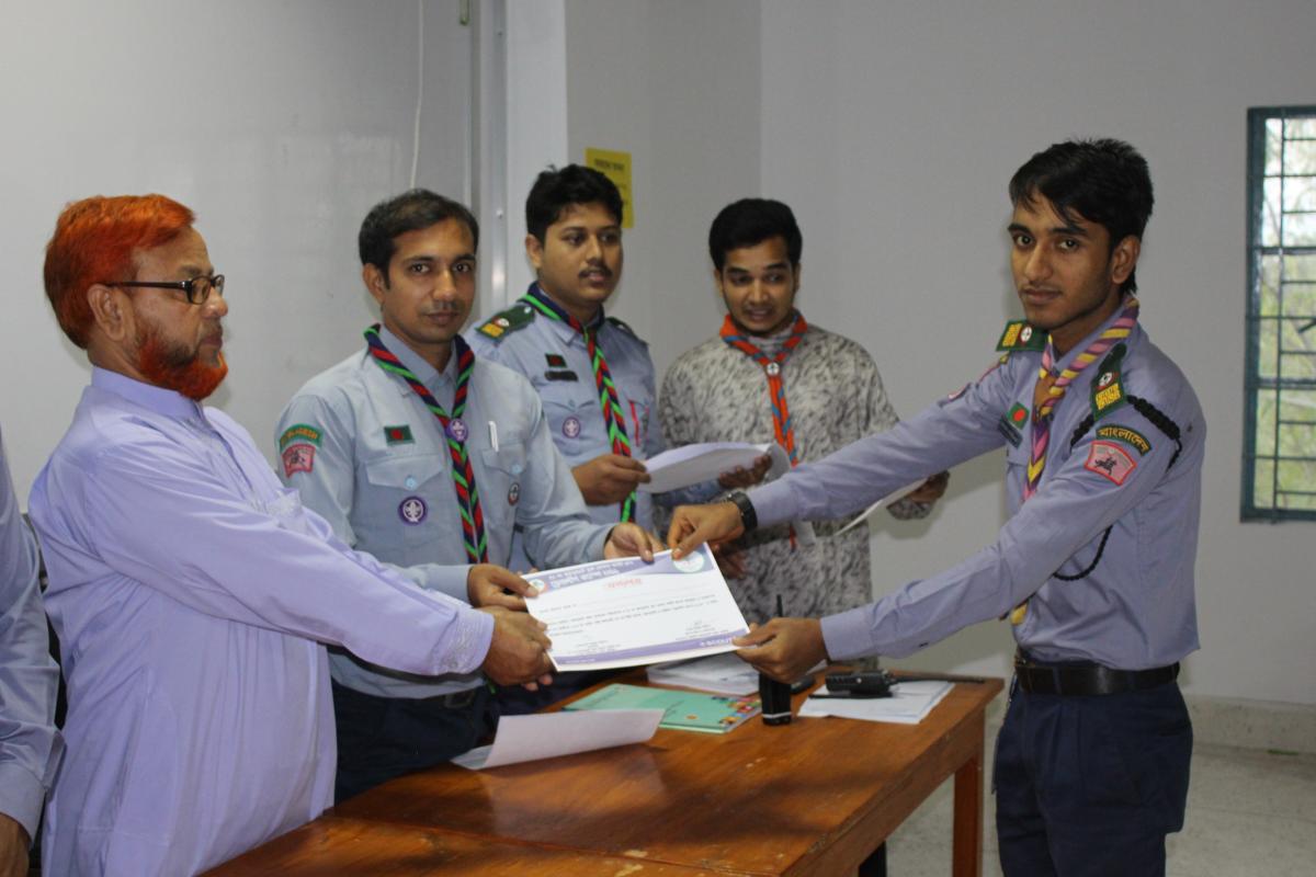 ফ্রেন্ডশীপ ক্যাম্পের সাটিফিকেট বিতরণ কর্মসূচি 