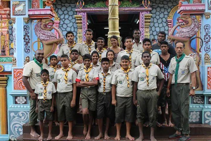 Cleaning of Local Temple