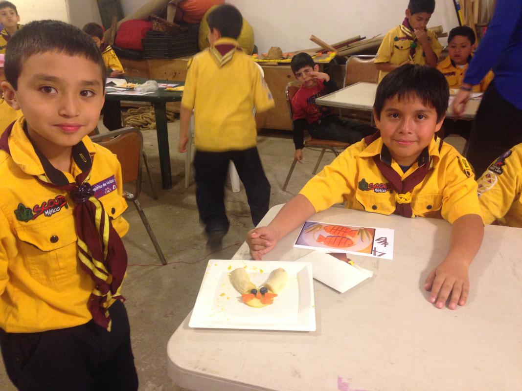 Cocinando con la manada de lobatos