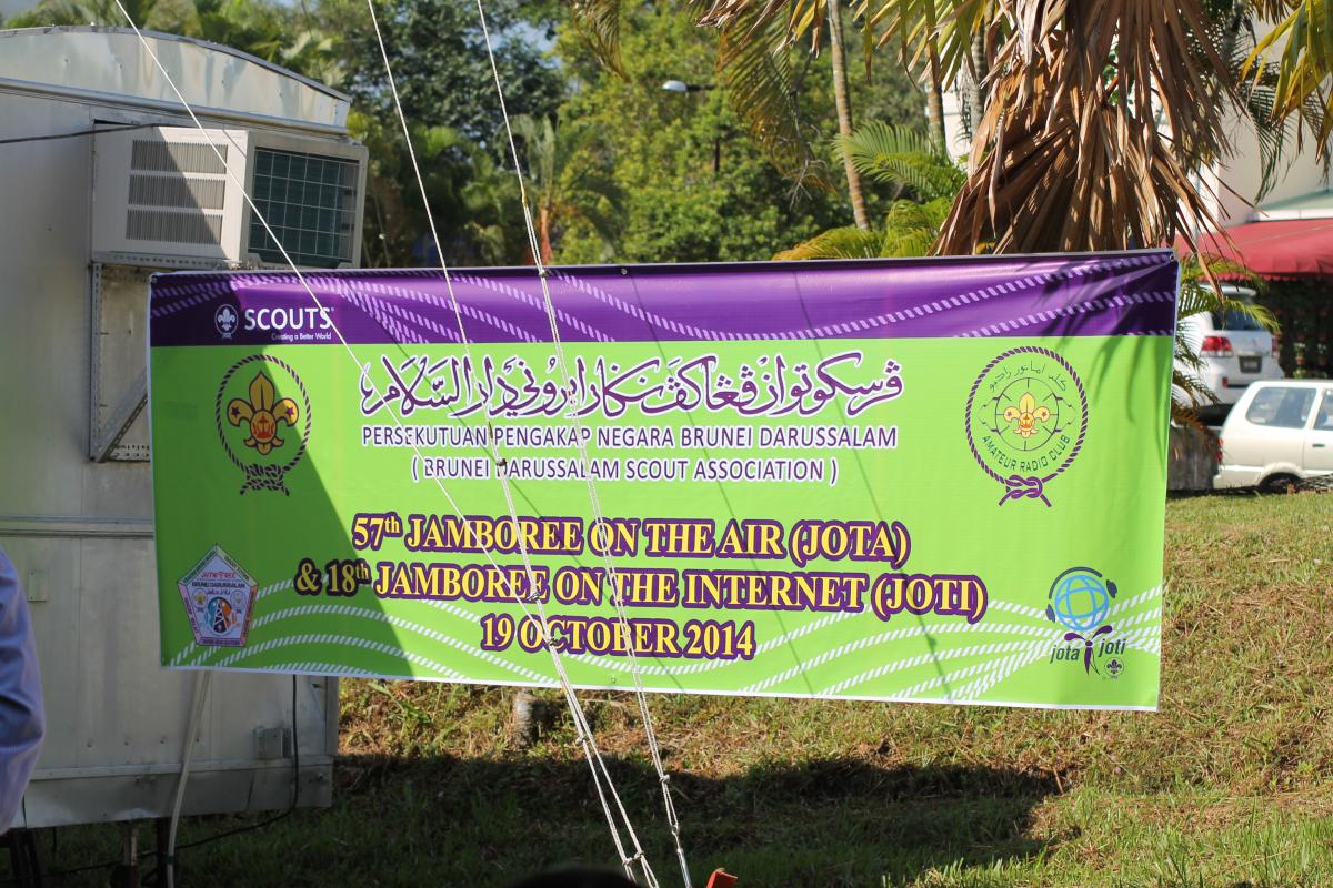 57th World Scout Jamboree On Air (JOTA) 2014 - Brunei Darussalam
