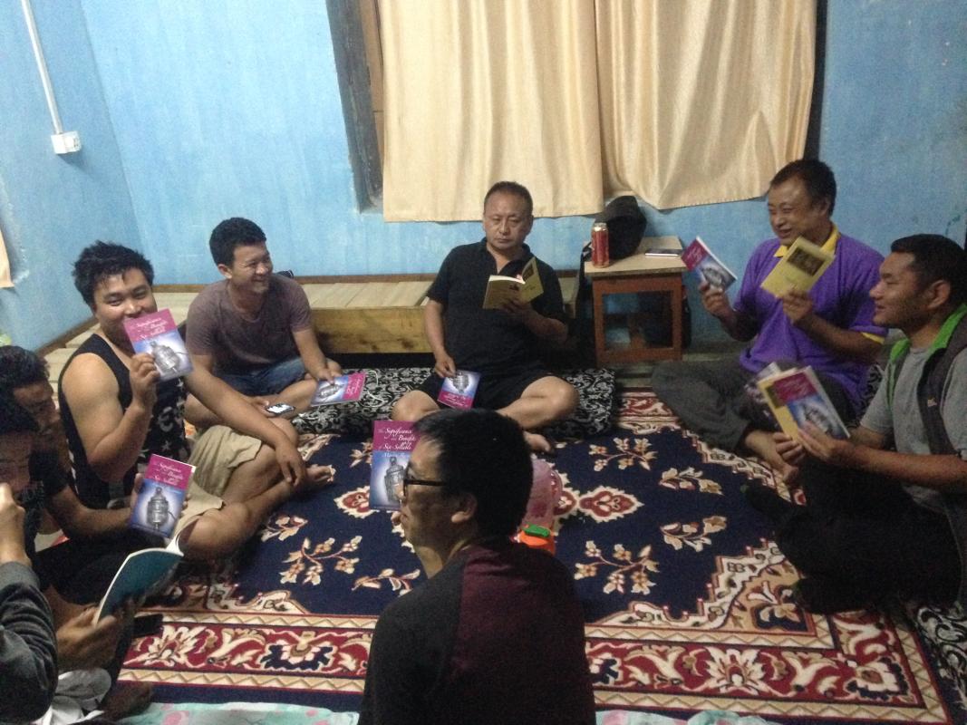 Sharing dharma for peace