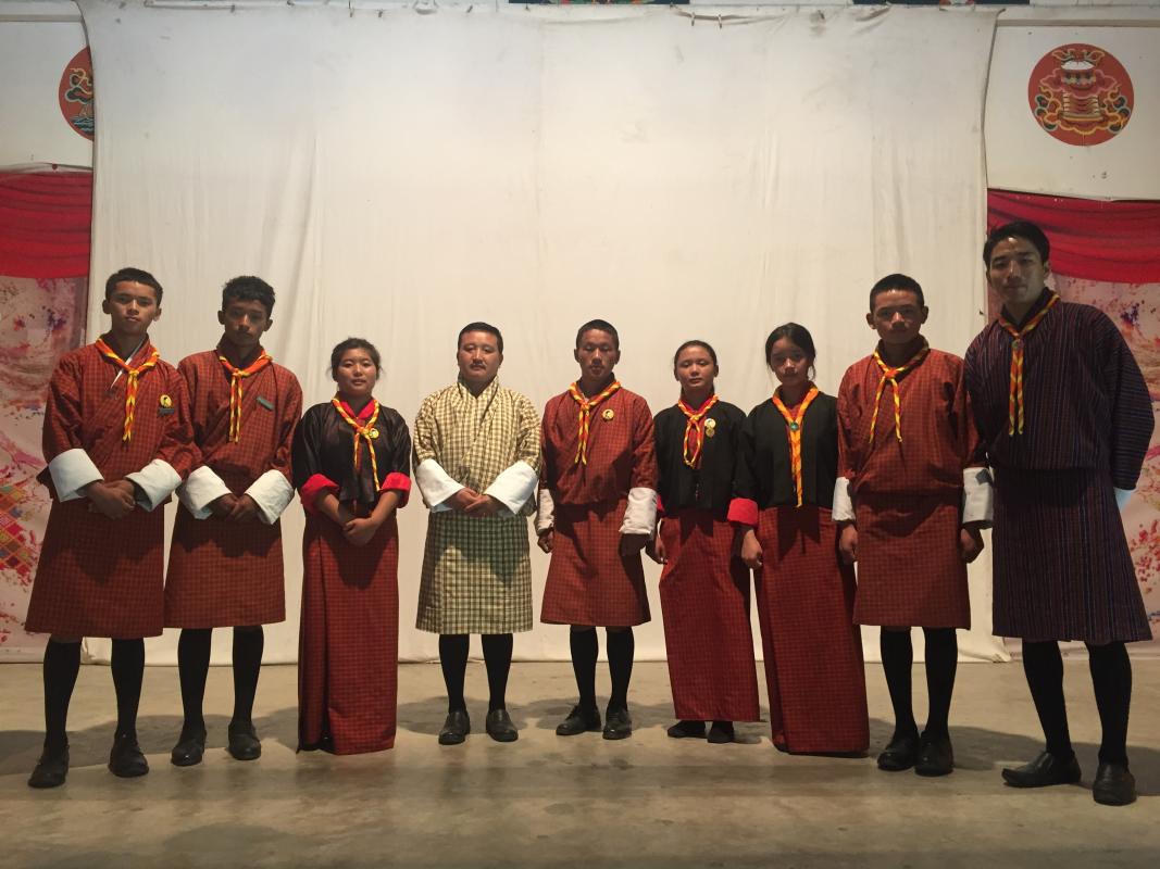 The dialogue continues at Lhuentse Central Schools"