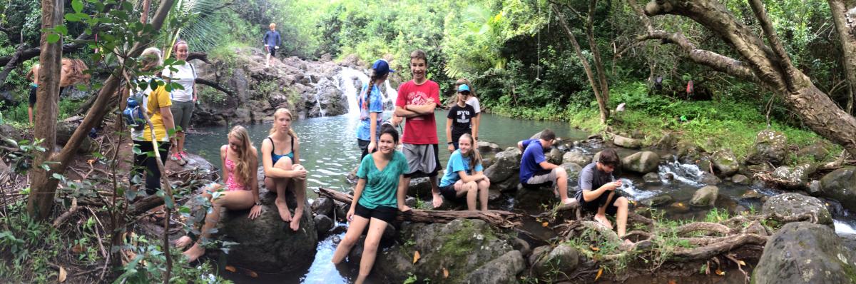 Wailele Falls Path
