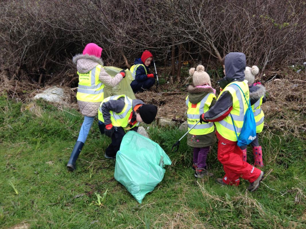 Community Planting and Beach Cleanup