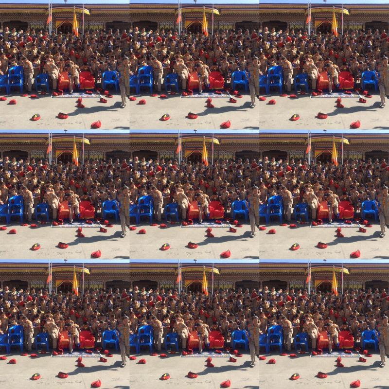 " 125  Leadership Scouts  inducted as Messengers of Peace"