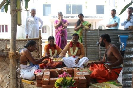 KUMBABISHEKAM OF  SCHOOL TEMPLE