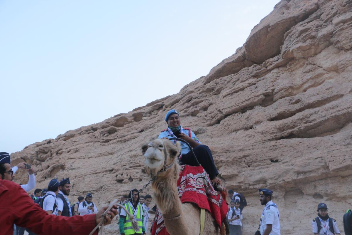 Malaysian Scouts lost in Saudi Arabia for 3rd Gathering for Peace & International Conference on Scouting & Environmental Protection