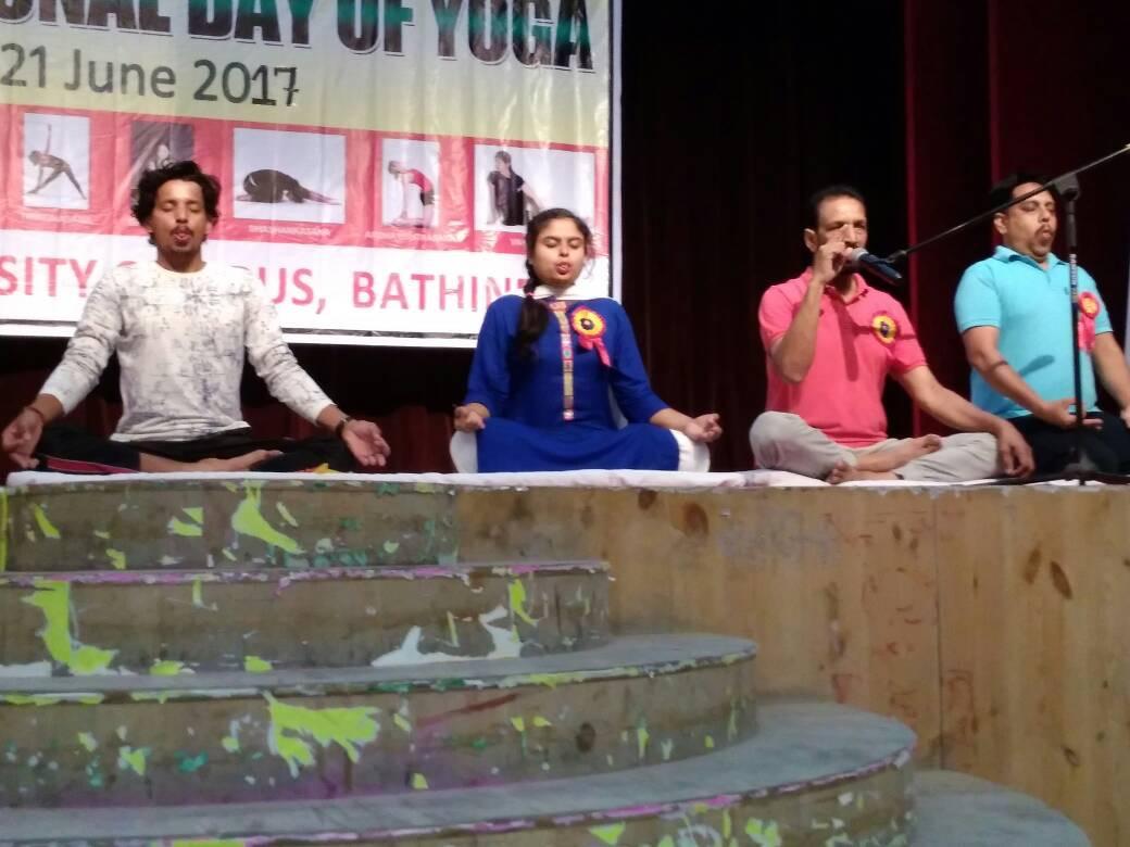 International Yoga Day Celebration 